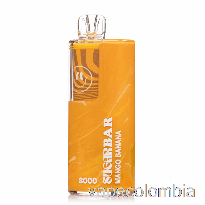 Vape Barra De Azúcar Desechable Sb8000 0% Cero Nicotina Mango Plátano Desechable